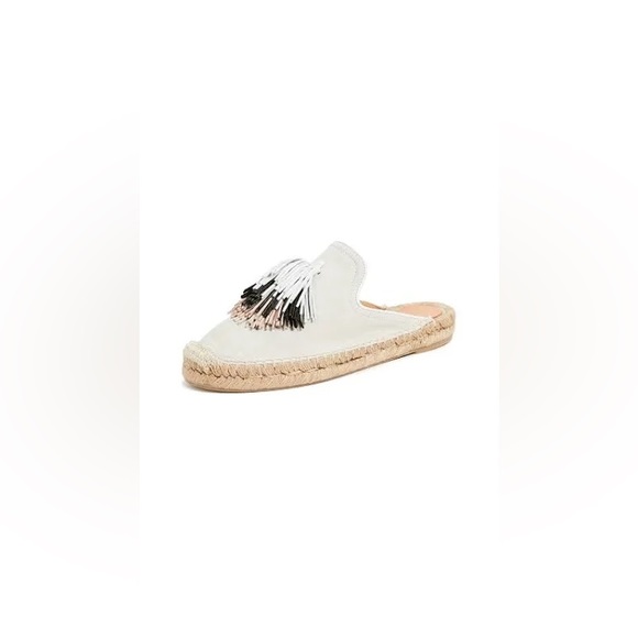 rag & bone Shoes - (AN-170) Rag & Bone Nadia Espadrille in Ivory Suede